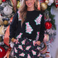 PREORDER- Foil Bow Christmas Treats Luxe Pullover