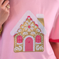 PREORDER- Foil Gingerbread House Tee