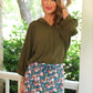 PREORDER- Gwen Floral Skort