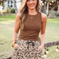 PREORDER- Petal Spots Leopard Skort