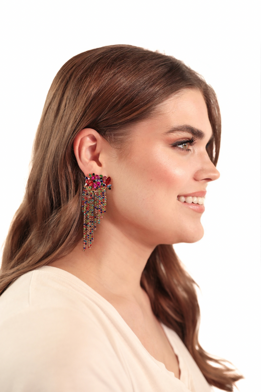 Jaw Dropper Rhinestone Earrings