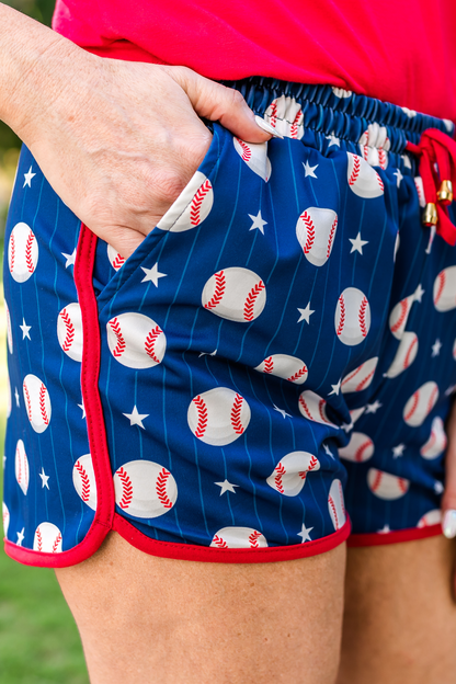 Out Of Your League Baseball Drawstring Everyday Shorts