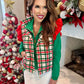 PREORDER- Classic Christmas Plaid Puffer Vest