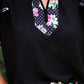 Ava Flutter Sleeve Blouse- Daisy Polka Dot