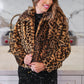 PREORDER- After Midnight Faux Fur Leopard Jacket