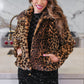 PREORDER- After Midnight Faux Fur Leopard Jacket