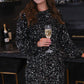 PREORDER- Old Flame Sequin Dress - Black