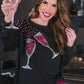 PREORDER-Pop the Champagne Pullover- Black