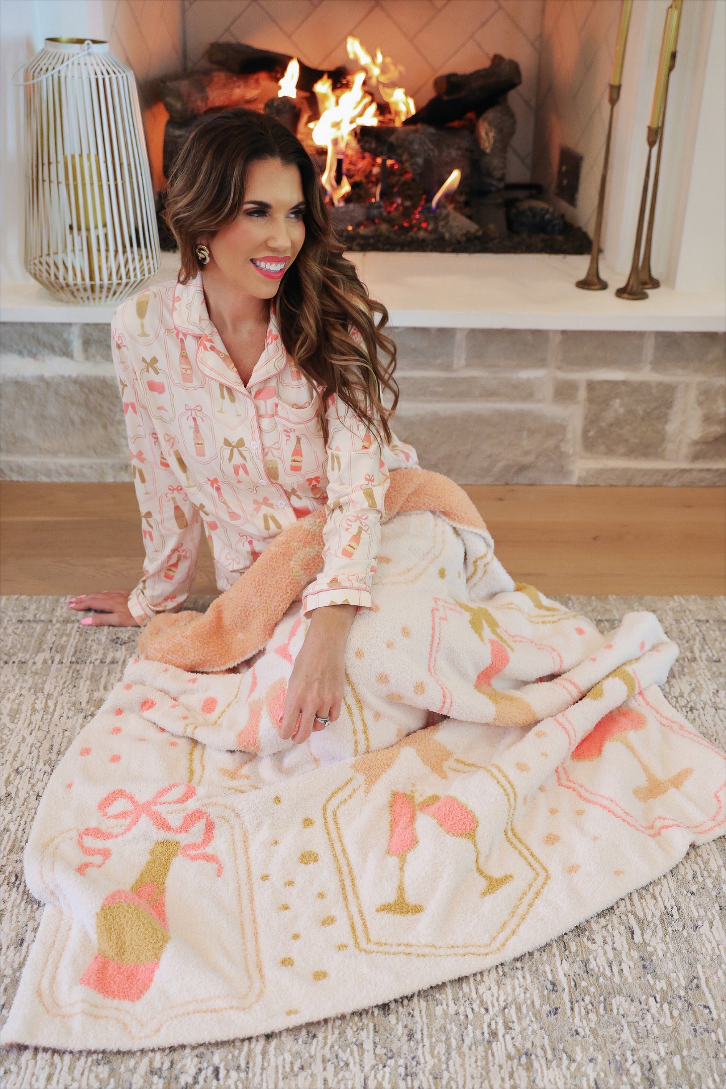 PREORDER- Bows & Bubbly Blanket