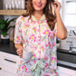 PREORDER- Timeless Petals Ruffle Pajama Set