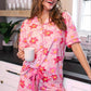 PREORDER- Spotted in Bloom Ruffle Pajama Set