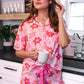 PREORDER- Spotted in Bloom Ruffle Pajama Set