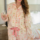 PREORDER-Bows & Bubbly Ruffle Pajama Set