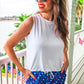 PREORDER- Banks Basic Lettuce Tank- White