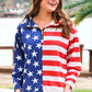 PREORDER- Stars and Stripes Quarter Zip Pullover