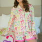 PREORDER-Daylight Bow Ruffle Pajama Set