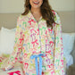PREORDER-Daylight Bow Ruffle Pajama Set