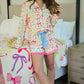 PREORDER-Daylight Bow Ruffle Pajama Set