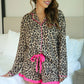 PREORDER- Prima Donna Leopard Ruffle Pajama Set