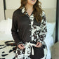 PREORDER-Cowhide Couture Ruffle Pajama Set