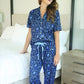 PREORDER-Moonlit Flora Ruffle Pajama Set