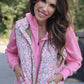 Delilah Puffer Vest- Ditzy Floral