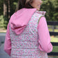 Delilah Puffer Vest- Ditzy Floral