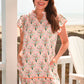 PREORDER- Eliza Ruffle Dress- Pineapple Isle