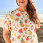 Weekend Waffle Tee- Fruit Salad