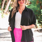 Solid Neon Pink Skort
