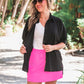 Solid Neon Pink Skort