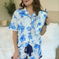Blossom Short Sleeve Ruffle Pajama Set