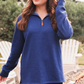 PREORDER- Miley Quarter Zip Pullover
