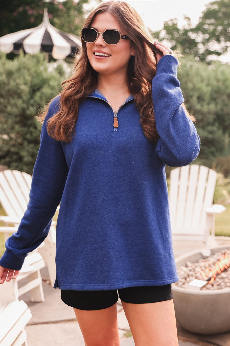 PREORDER- Miley Quarter Zip Pullover