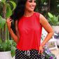 Banks Basic Lettuce Tank- Red