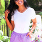 Solid Lavender Everyday Shorts