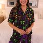 PREORDER- Bow Bewitched Ruffle Pajama Set