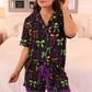 PREORDER- Bow Bewitched Ruffle Pajama Set