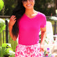 Eternal Blossom Everyday Shorts- Pink
