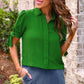 PREORDER- Lainey Tie Sleeve Top- Green