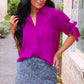 PREORDER- Refined Denim Stretch Skort- Paisley