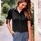 PREORDER- Refined Denim Stretch Skort- Leopard