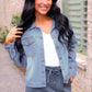 Stella Rhinestone Denim Jacket