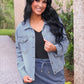 Stella Rhinestone Denim Jacket