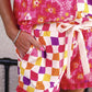 Groovy Garden Ruffle Pajama Set