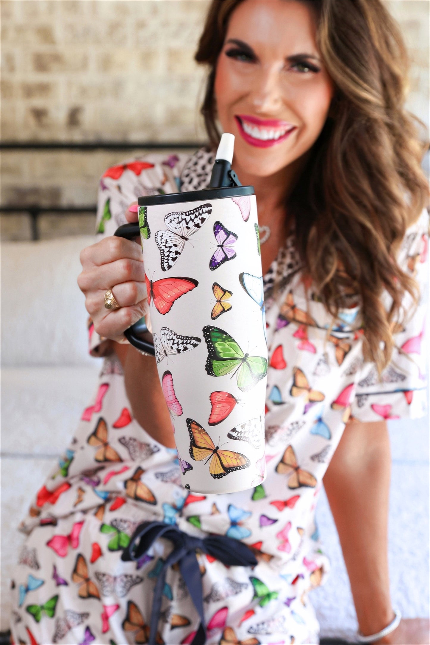 PREORDER- Butterfly Bliss Sleek Tumbler