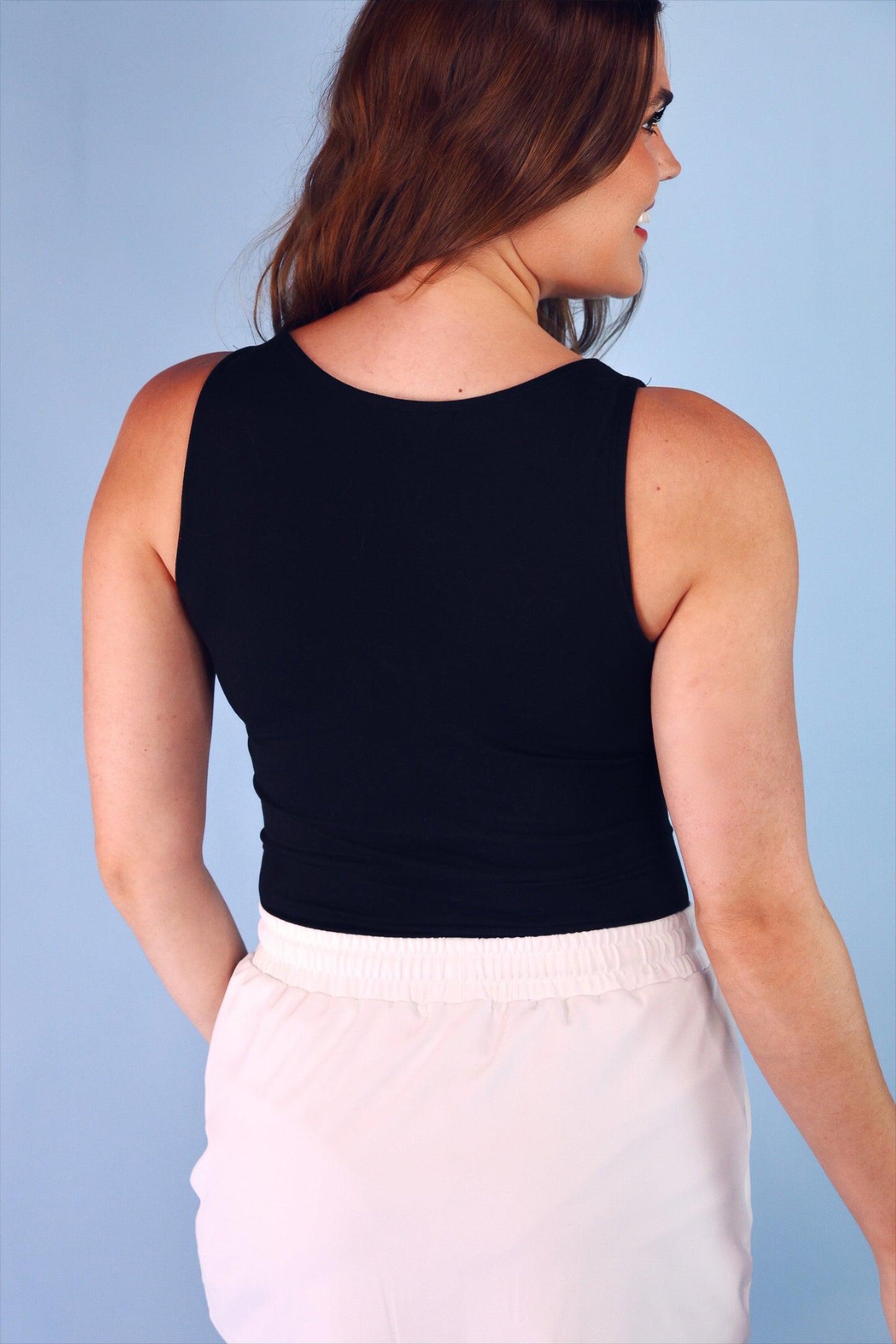 PREORDER- Haven V-Neck Bodysuit- Black