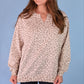 PREORDER- Riley French Terry Pullover- Bella Leopard