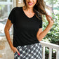 PREORDER- Jess Lea Basic Tee- Black