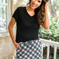 PREORDER- Midnight Plaid Skort